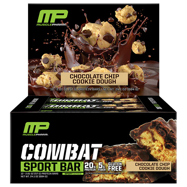 MusclePharm Combat Sport Bars 63g x12 - Image 3