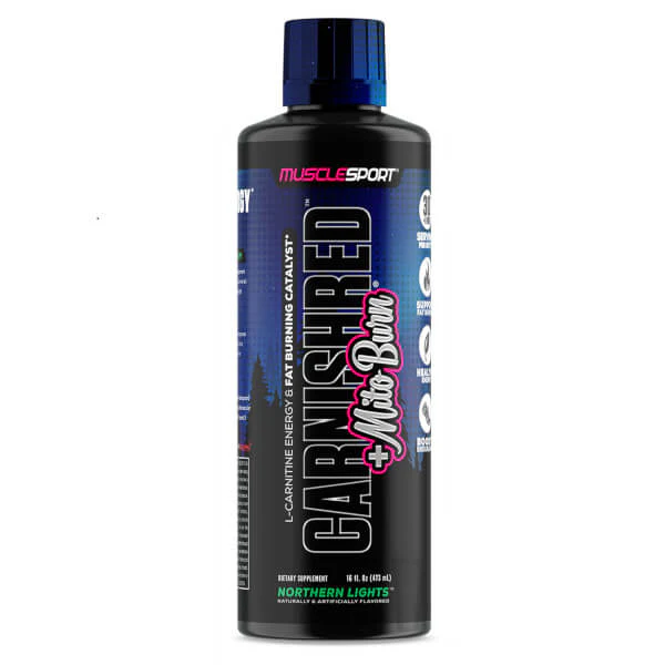 MuscleSport CarniShred + Mitoburn 16oz - Image 2