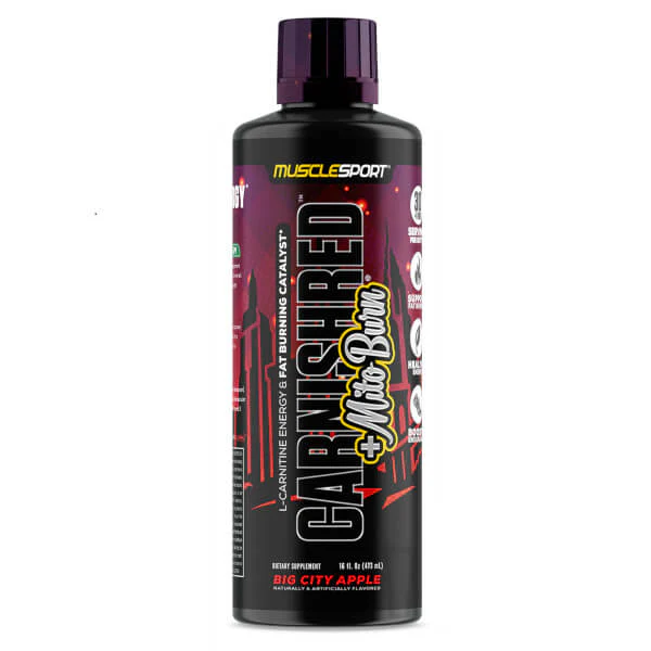 MuscleSport CarniShred + Mitoburn 16oz - Image 3