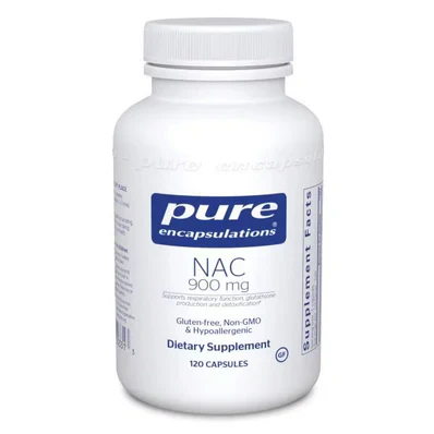 Pure Encapsulations NAC (n-acetyl-l-cysteine) 900 mg