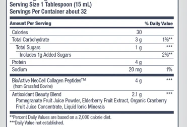 NeoCell Collagen Pomegranate Liquid 473ml - Image 2