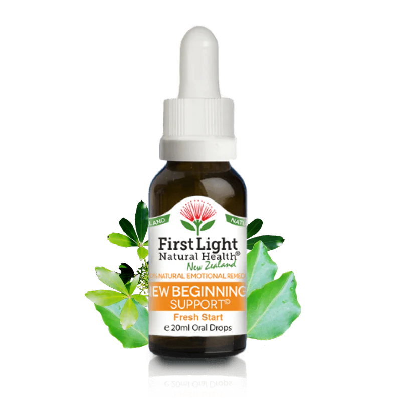 New Beginnings Support© Flower Essence Emotional Remedy - 100% Natural