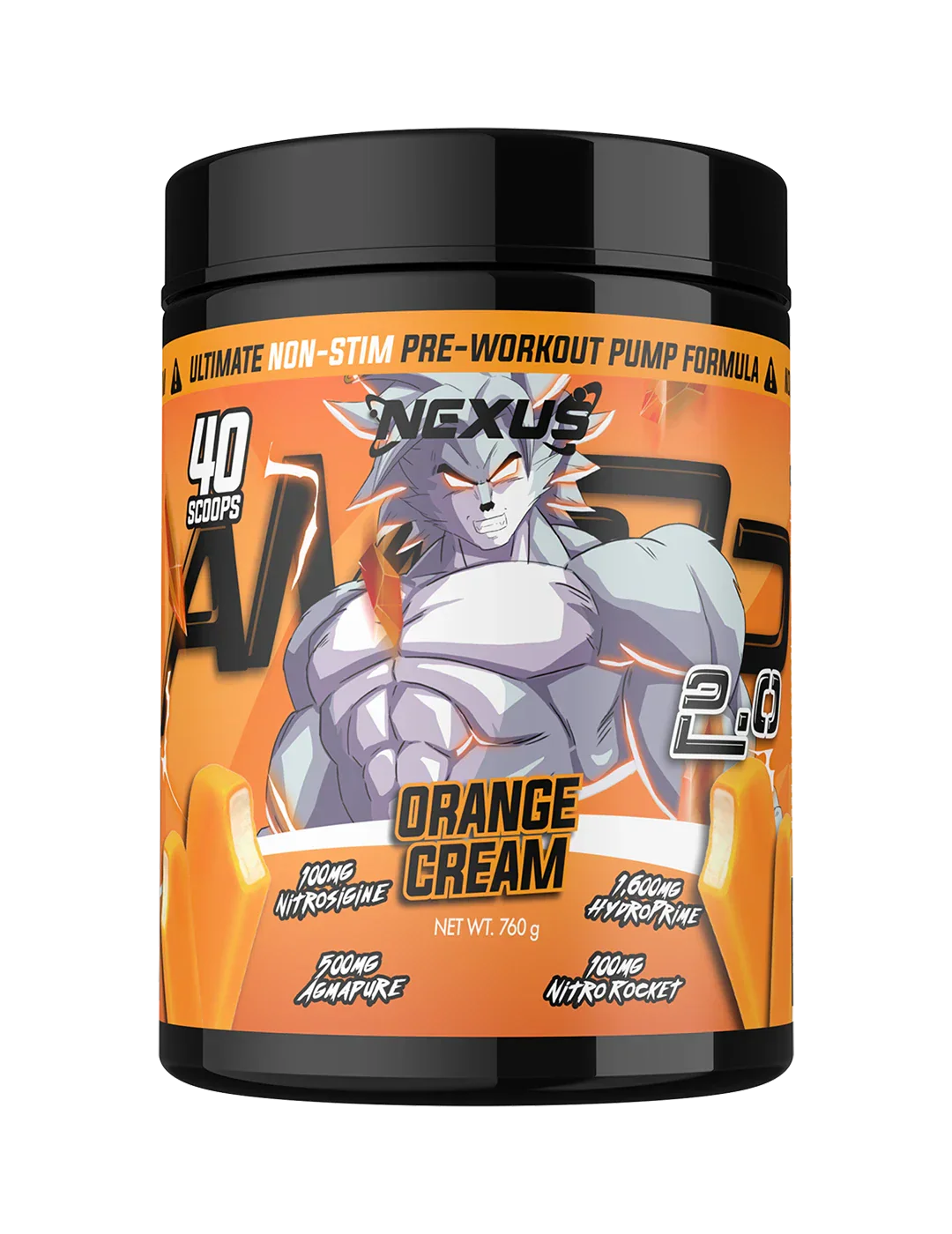Nexus AMP3D 2.0 Non-Stim Pre-Workout - Image 3