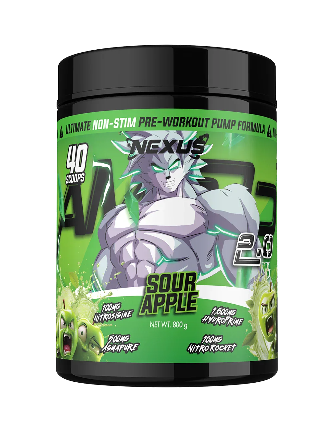 Nexus AMP3D 2.0 Non-Stim Pre-Workout - Image 5