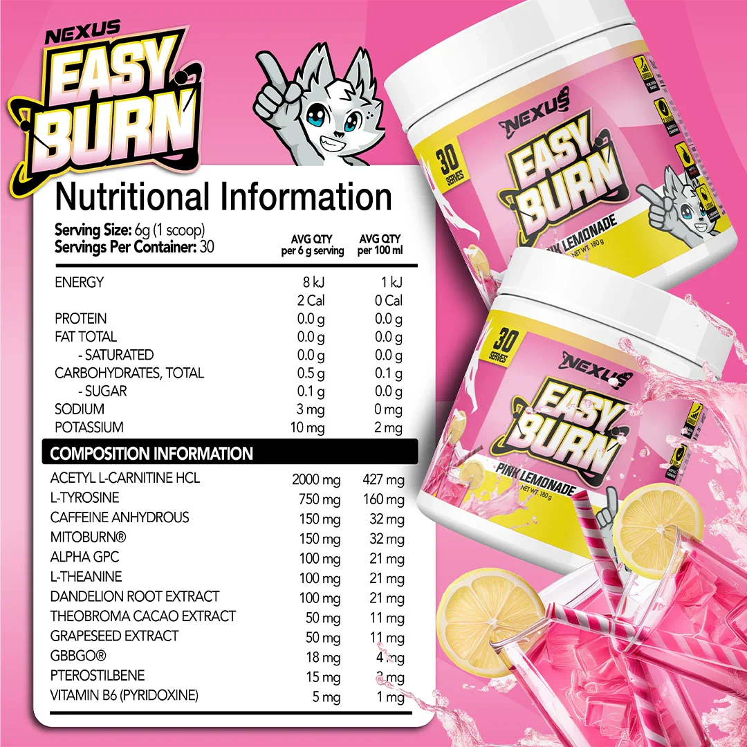 Nexus EasyBurn Fat Burner - Image 5