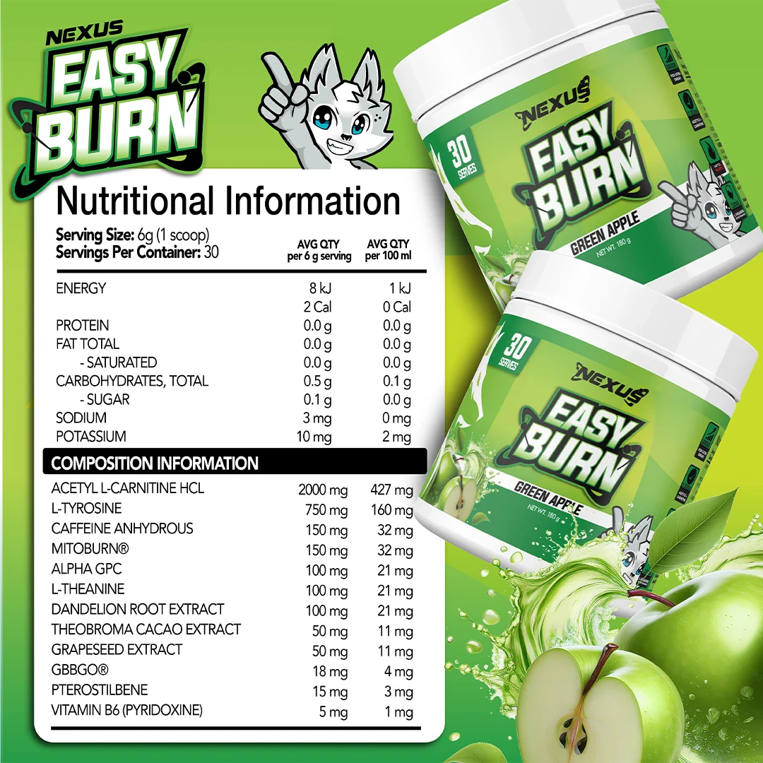 Nexus EasyBurn Fat Burner - Image 6