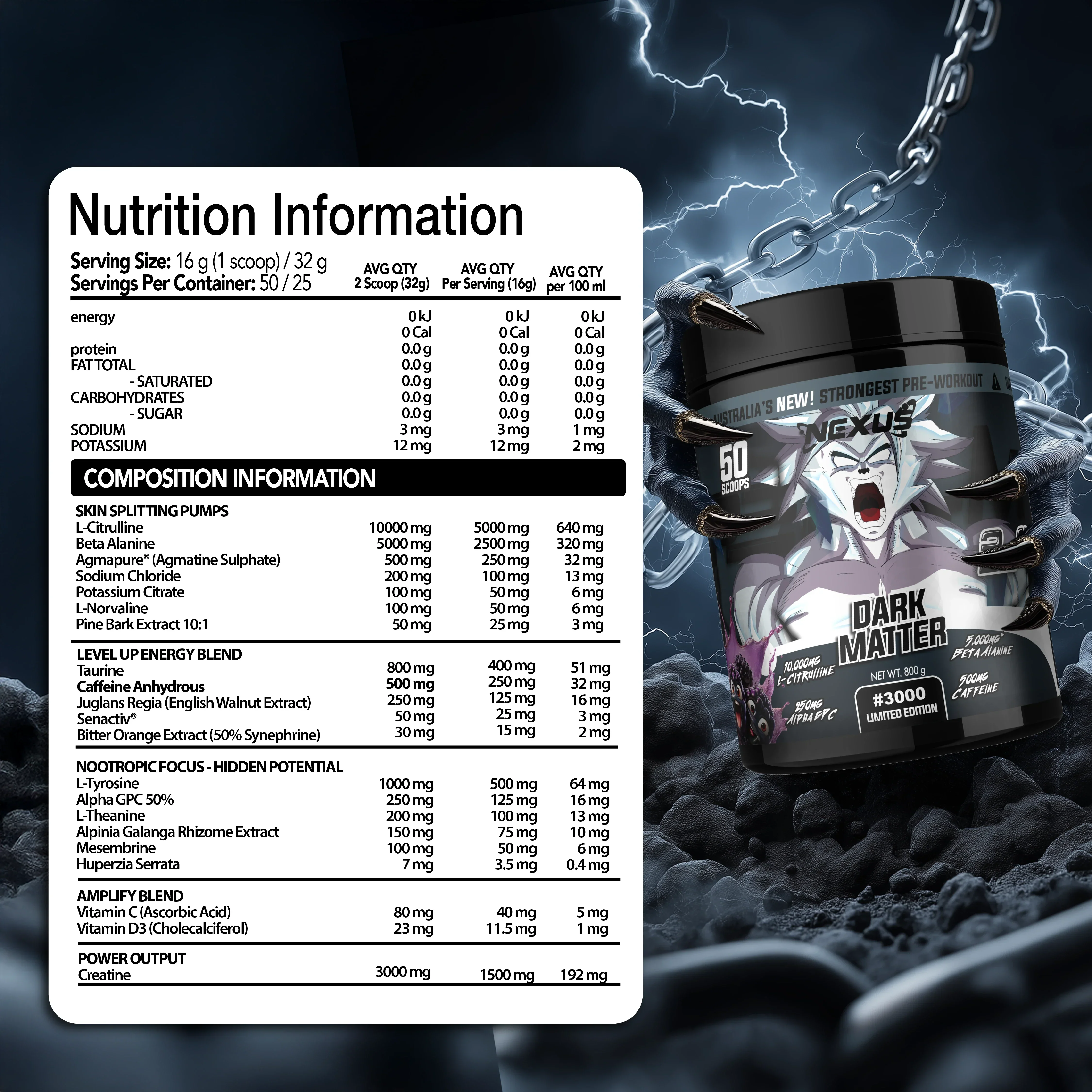 Nexus PER4M 2.0 Pre-Workout - Image 4
