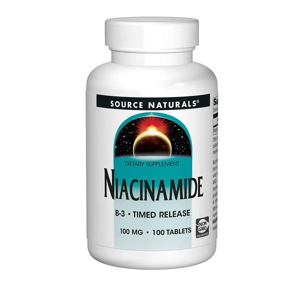 Source Naturals Niacinamide Vitamin B3 Supplement