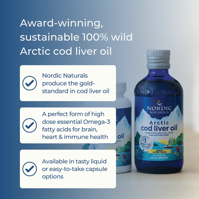 Nordic Naturals Arctic Cod Liver Oil 237ml - Image 7