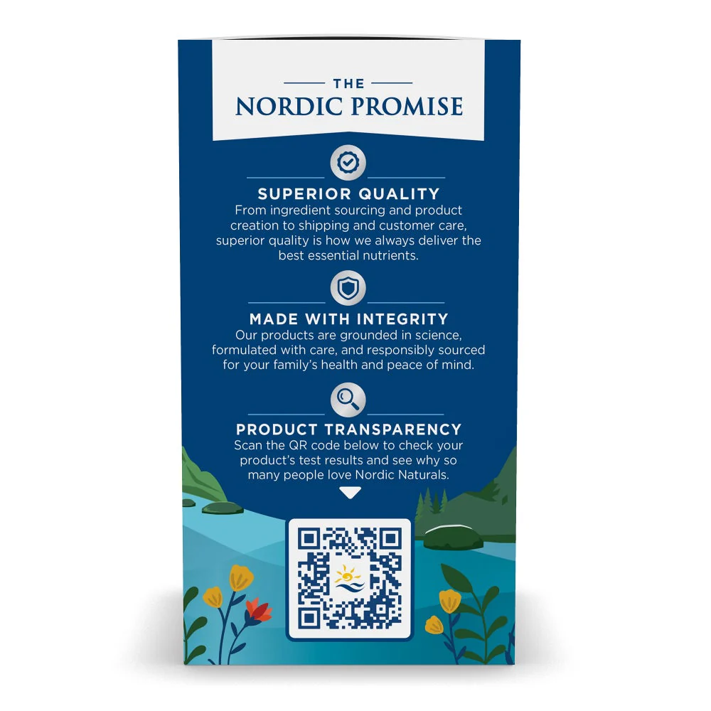 Nordic Naturals Arctic Cod Liver Oil 90 Softgels - Image 2