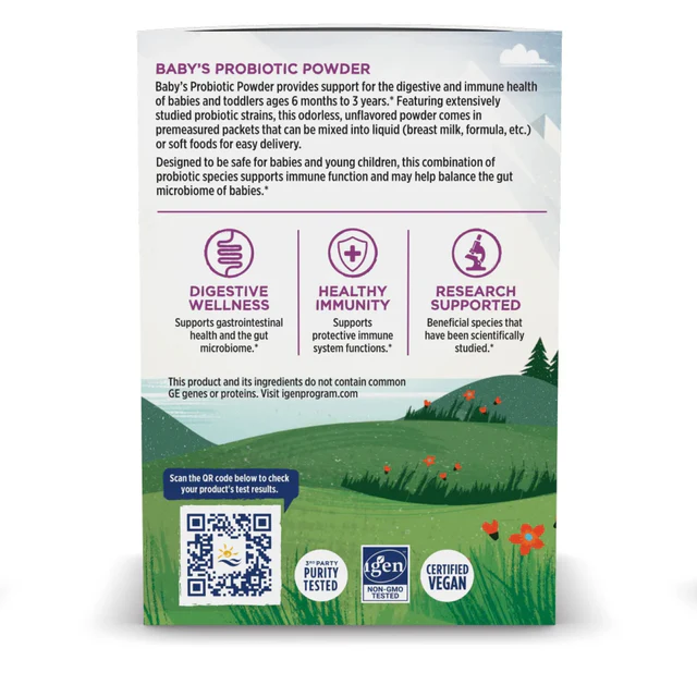 Nordic Naturals Baby's Probiotic Powder 30 Packets - Image 3