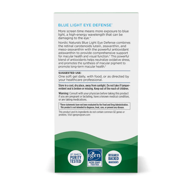Nordic Naturals Blue Light Eye Defense 60 Softgels - Image 5