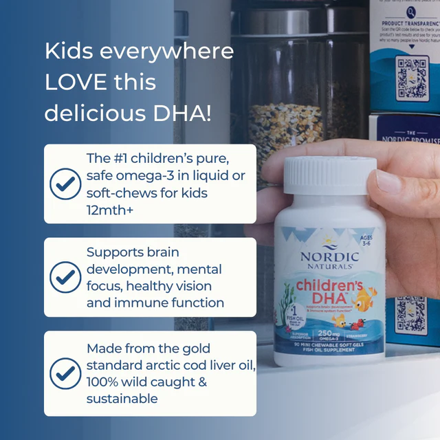Nordic Naturals Children's DHA 90 Softgels - Image 4