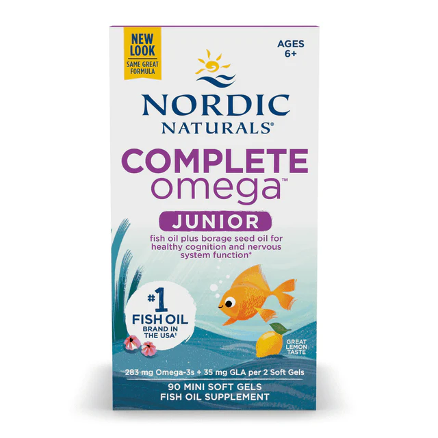 Nordic Naturals Complete Omega Junior 90 Softgels - Image 2