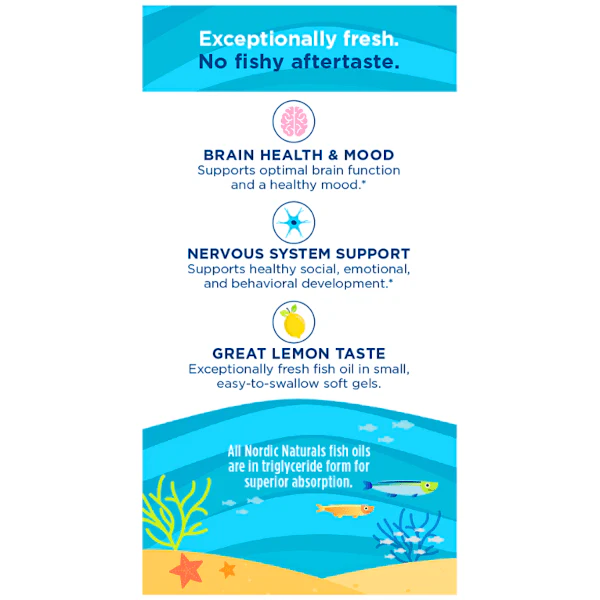 Nordic Naturals Complete Omega Junior 90 Softgels - Image 5