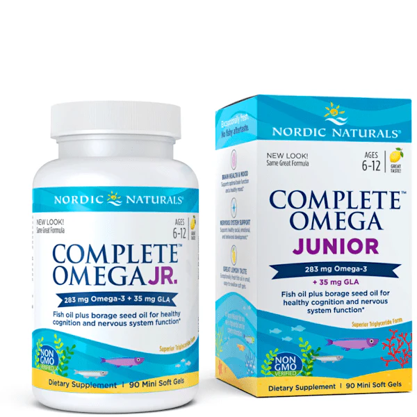 Nordic Naturals Complete Omega Junior 90 Softgels - Image 8