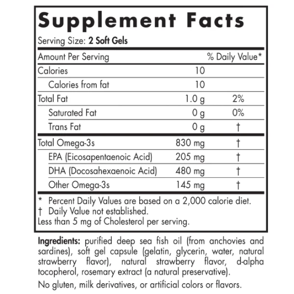 Nordic Naturals DHA 90 Softgels - Image 2