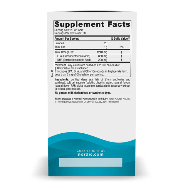 Nordic Naturals EPA 60 Softgels - Image 4