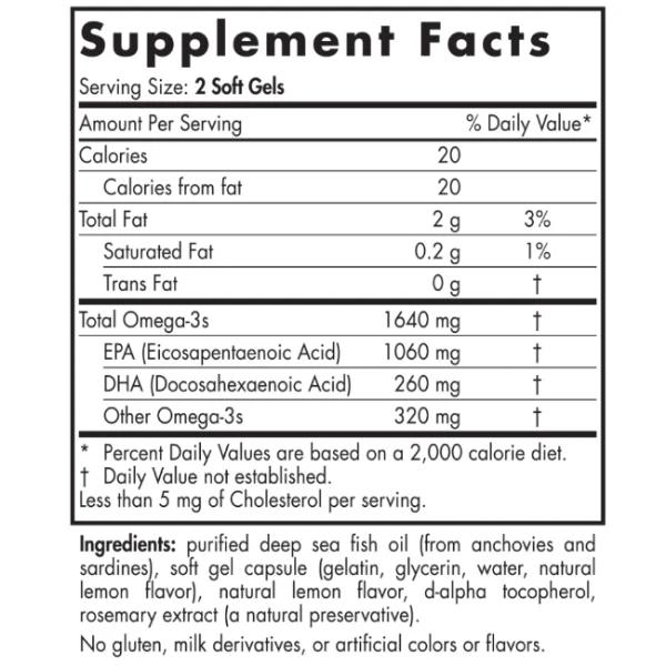 Nordic Naturals EPA Xtra 60 Softgels - Image 2