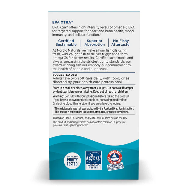 Nordic Naturals EPA Xtra 60 Softgels - Image 3