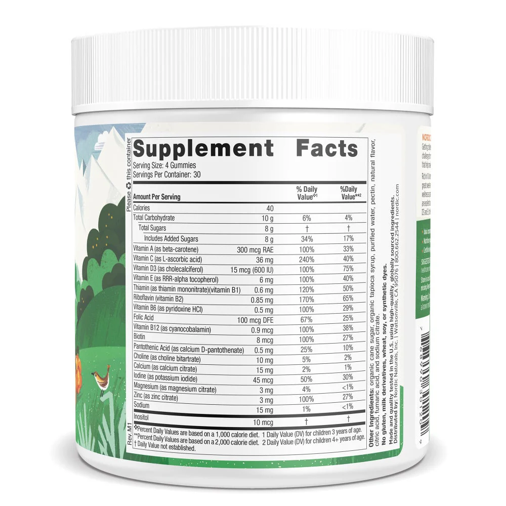 Nordic Naturals Nordic Berries 120 Gummies - Image 3