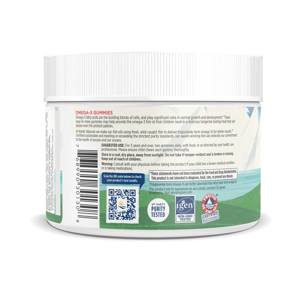 Nordic Naturals Nordic Omega-3 60 Gummies - Image 3