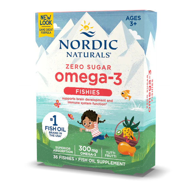 Nordic Naturals Nordic Omega-3 Fishies x36 - Image 2