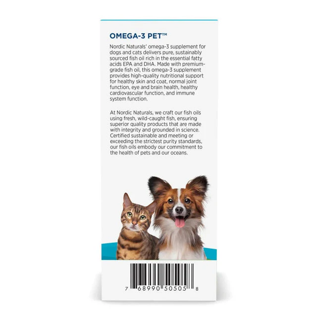 Nordic Naturals Omega-3 Pet (Cats/Small Breed Dogs) 60ml - Image 2