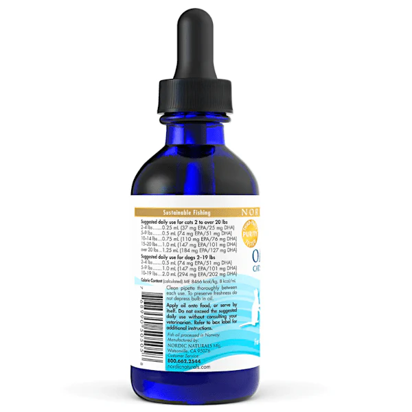 Nordic Naturals Omega-3 Pet (Cats/Small Breed Dogs) 60ml - Image 5
