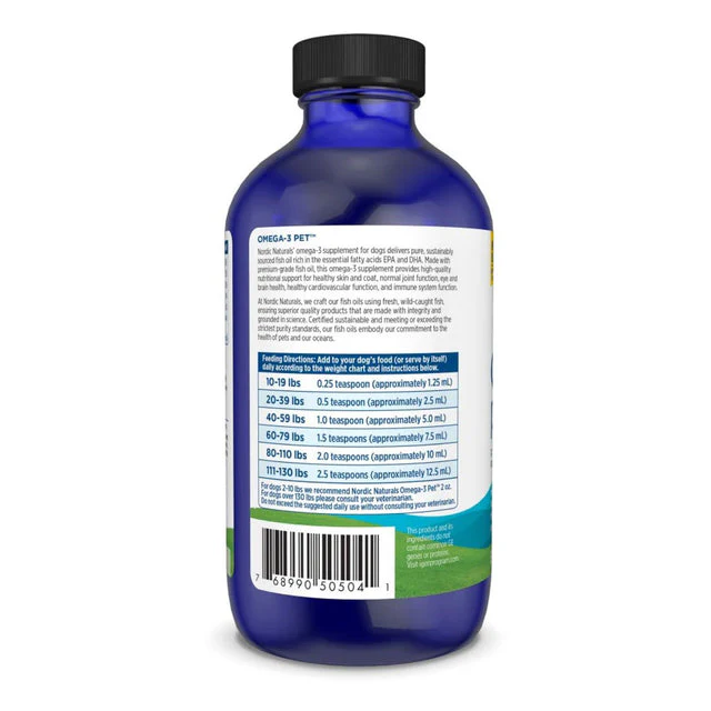 Nordic Naturals Omega-3 Pet (Medium/Large Breed Dogs) 237ml - Image 2