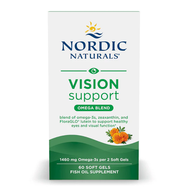 Nordic Naturals Vision Support Omega Blend 60 Softgels - Image 2