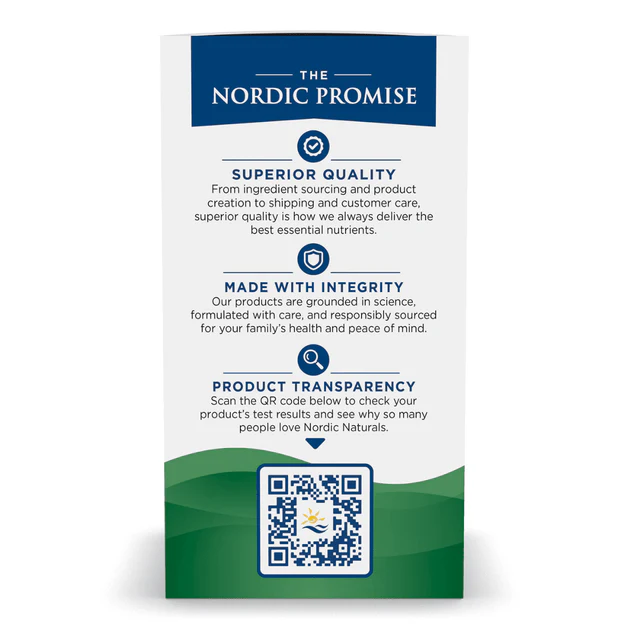 Nordic Naturals Vision Support Omega Blend 60 Softgels - Image 6