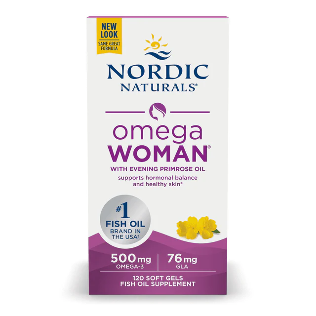 Nordic Naturals Omega Woman 120 Softgels - Image 2