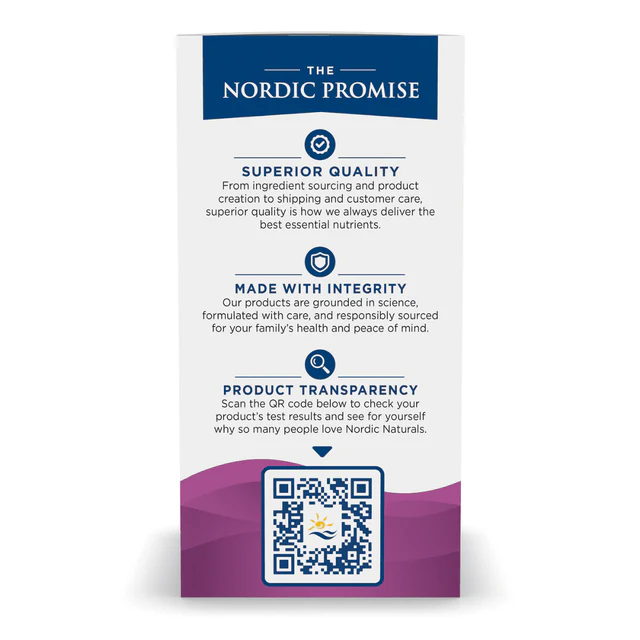 Nordic Naturals Omega Woman 120 Softgels - Image 5
