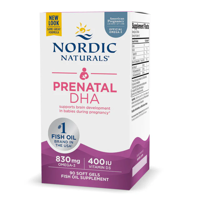 Nordic Naturals Prenatal DHA 90 Softgels - Image 2