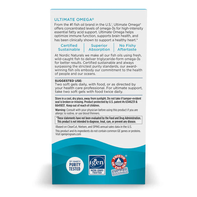 Nordic Naturals Ultimate Omega 180 Softgels - Image 2