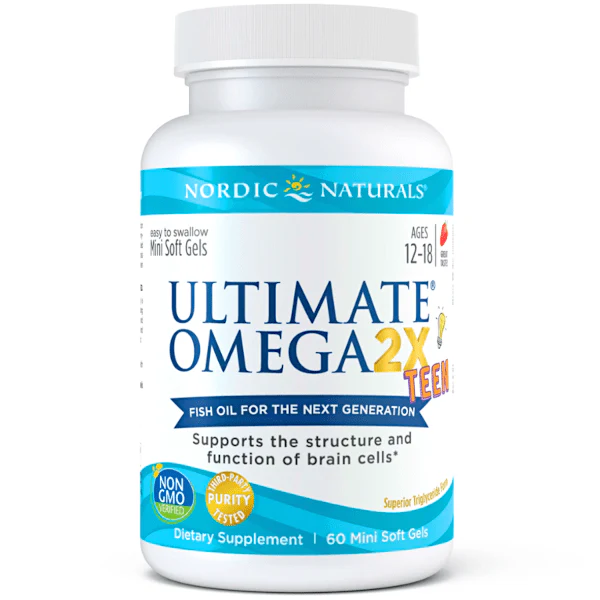 Nordic Naturals Ultimate Omega 2X Teen 60 Softgels - Image 6
