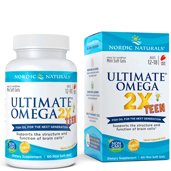 Nordic Naturals Ultimate Omega 2X Teen 60 Softgels - Image 8