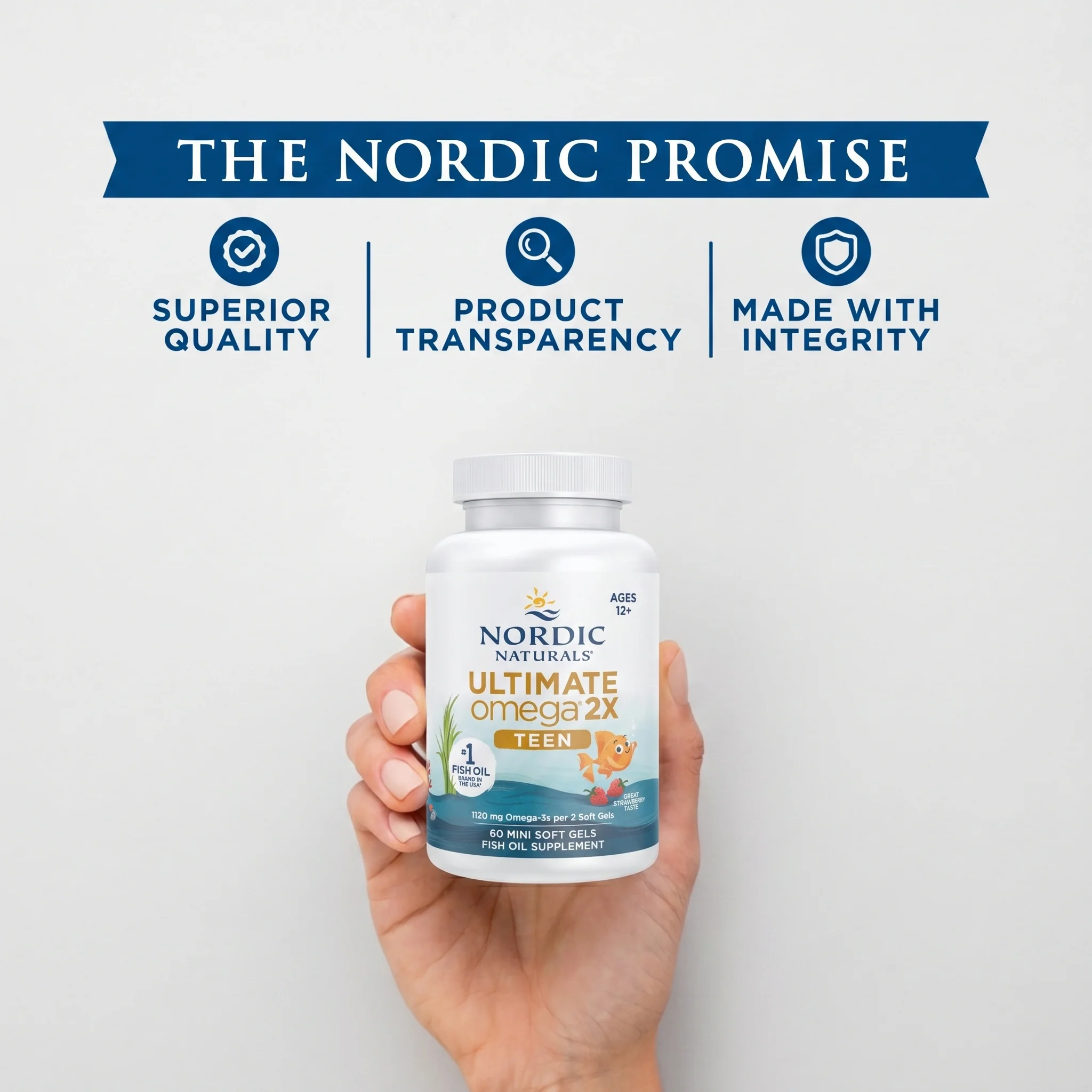 Nordic Naturals Ultimate Omega 2X Teen 60 Softgels - Image 9
