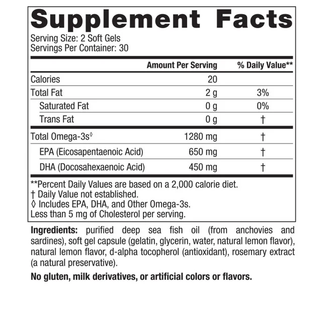 Nordic Naturals Ultimate Omega 60 Softgels - Image 3