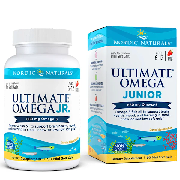 Nordic Naturals Ultimate Omega Junior 90 Softgels - Image 5