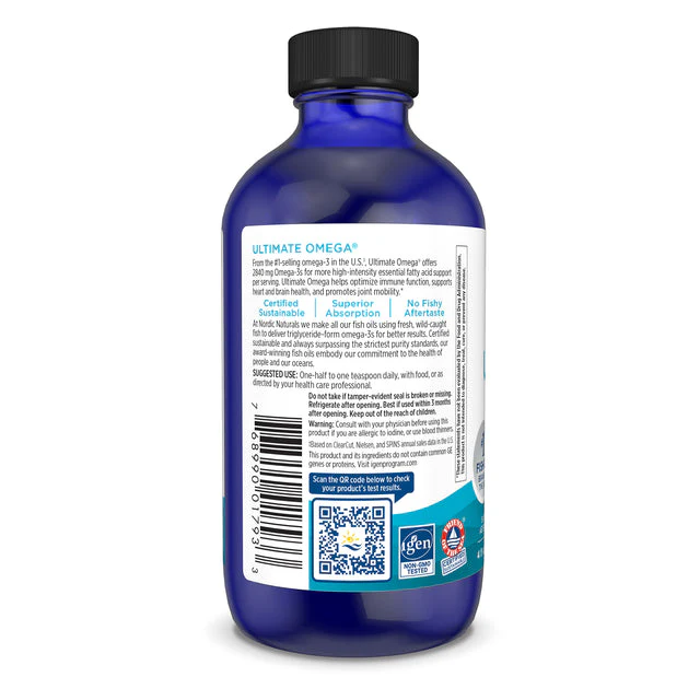 Nordic Naturals Ultimate Omega Liquid 119ml - Image 3