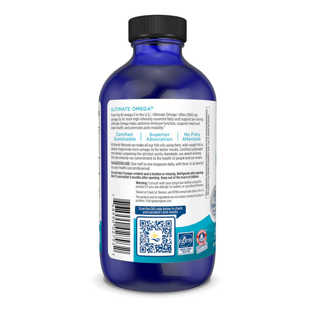 Nordic Naturals Ultimate Omega Liquid 237ml - Image 3