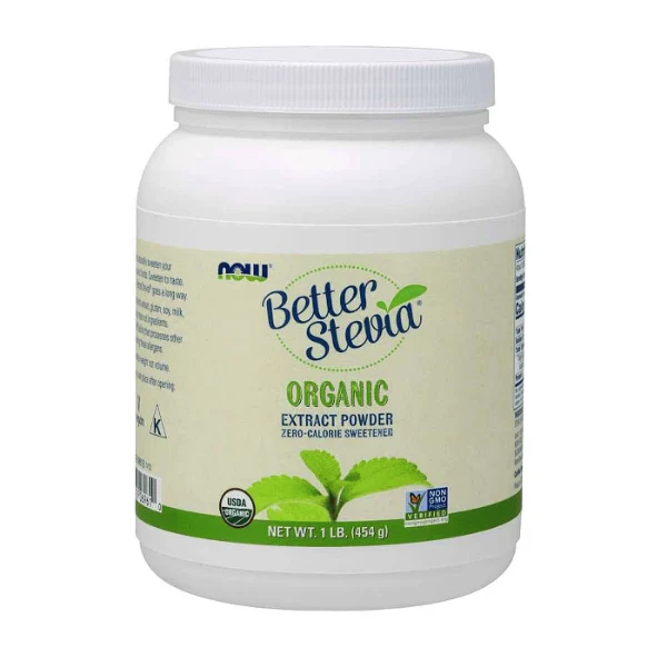 Now Foods BetterStevia Organic Extract Powder 454g