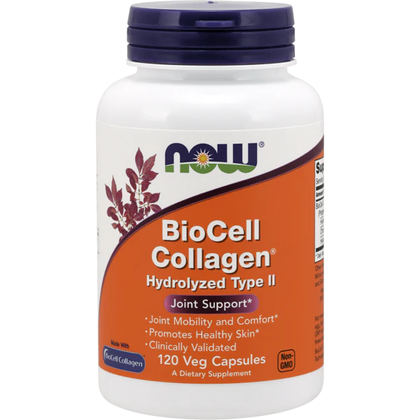 Now Foods BioCell Collagen Hydrolyzed Type 2 120 Caps