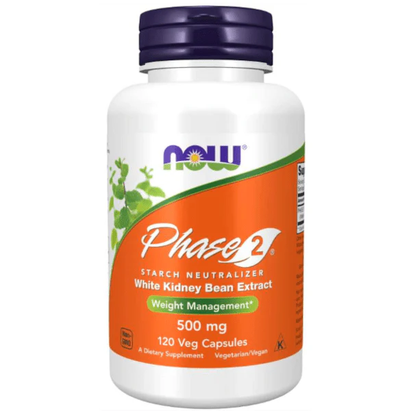 Now Foods Phase 2 Starch Neutraliser 120 Caps