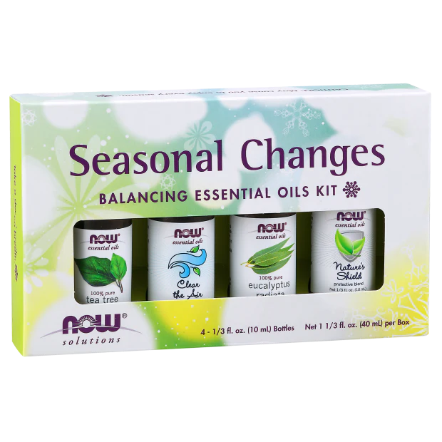 Now Foods Seasonal Changes Balancing Essential Oils Kits 4x10ml