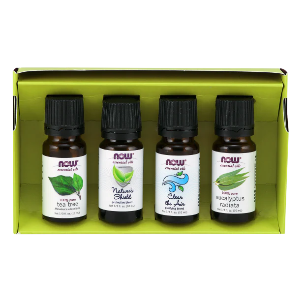 Now Foods Seasonal Changes Balancing Essential Oils Kits 4x10ml - Image 2