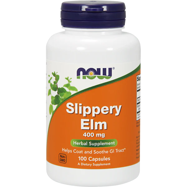 Now Foods Slippery Elm 400mg 100 Caps