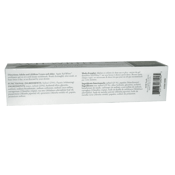 Now Foods XyliWhite Toothpaste Gel 181g - Image 5